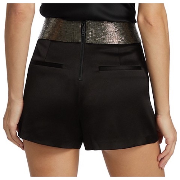 ALICE + OLIVIA Conry Embellished Waist Short - Picture 5 of 12